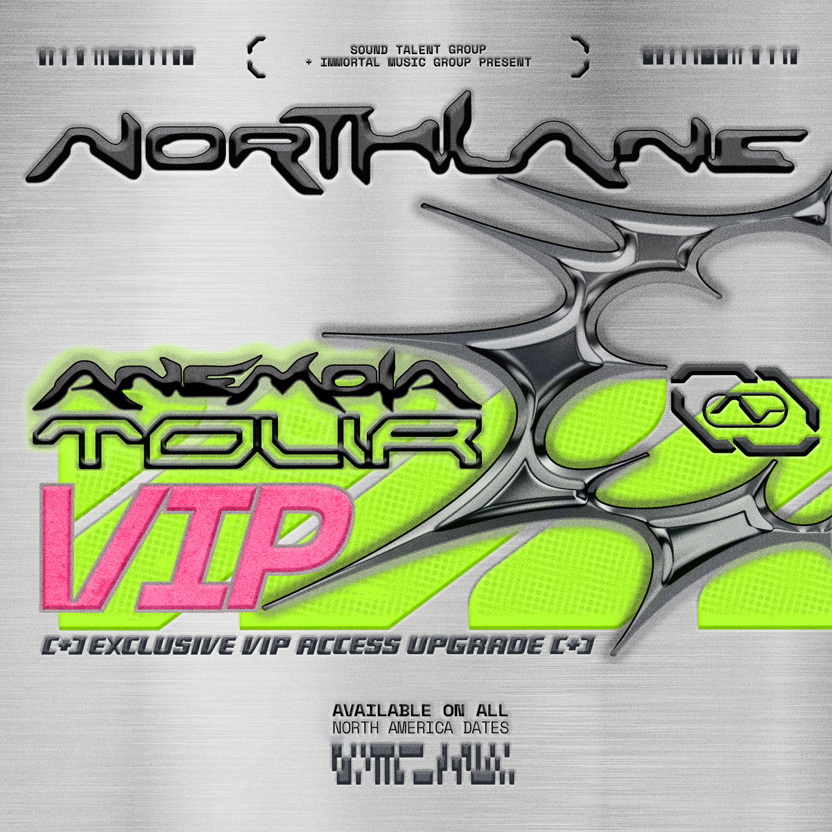 NORTH AMERICA ANEMOIA Tour - VIP Access *All tour dates available*