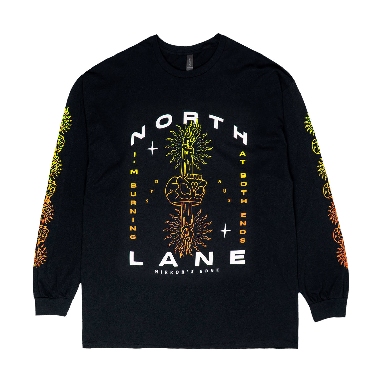 Candle Skull Long Sleeve