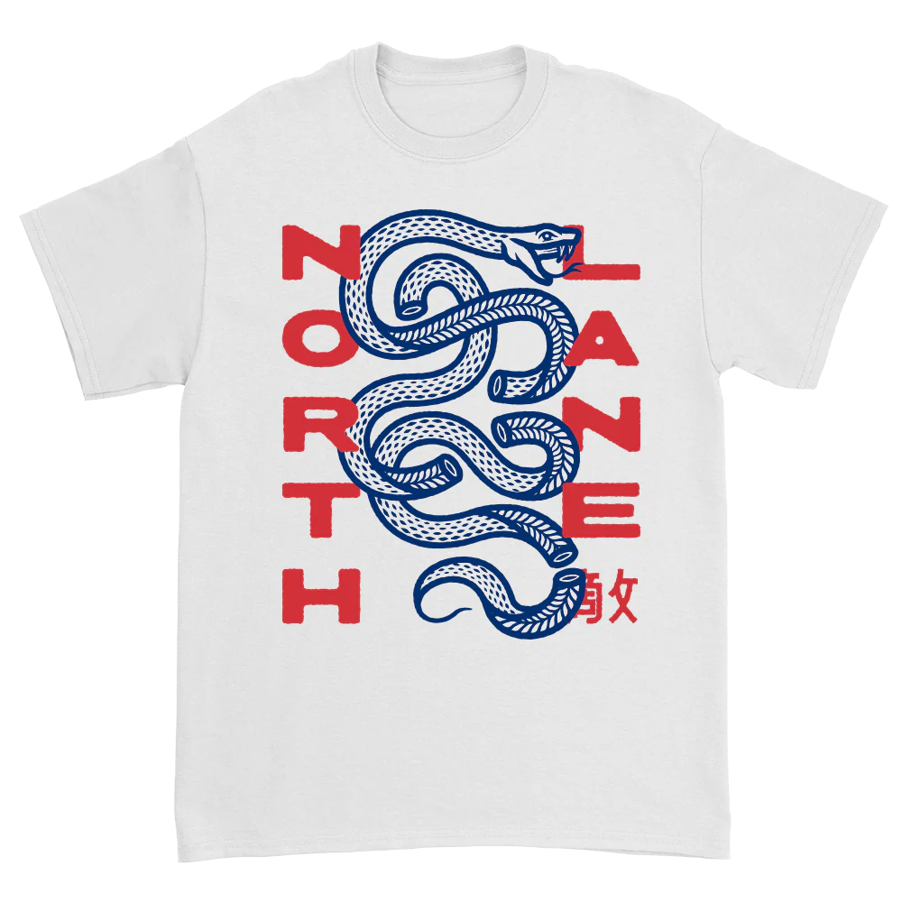 Twisted Snake Tee (White)
