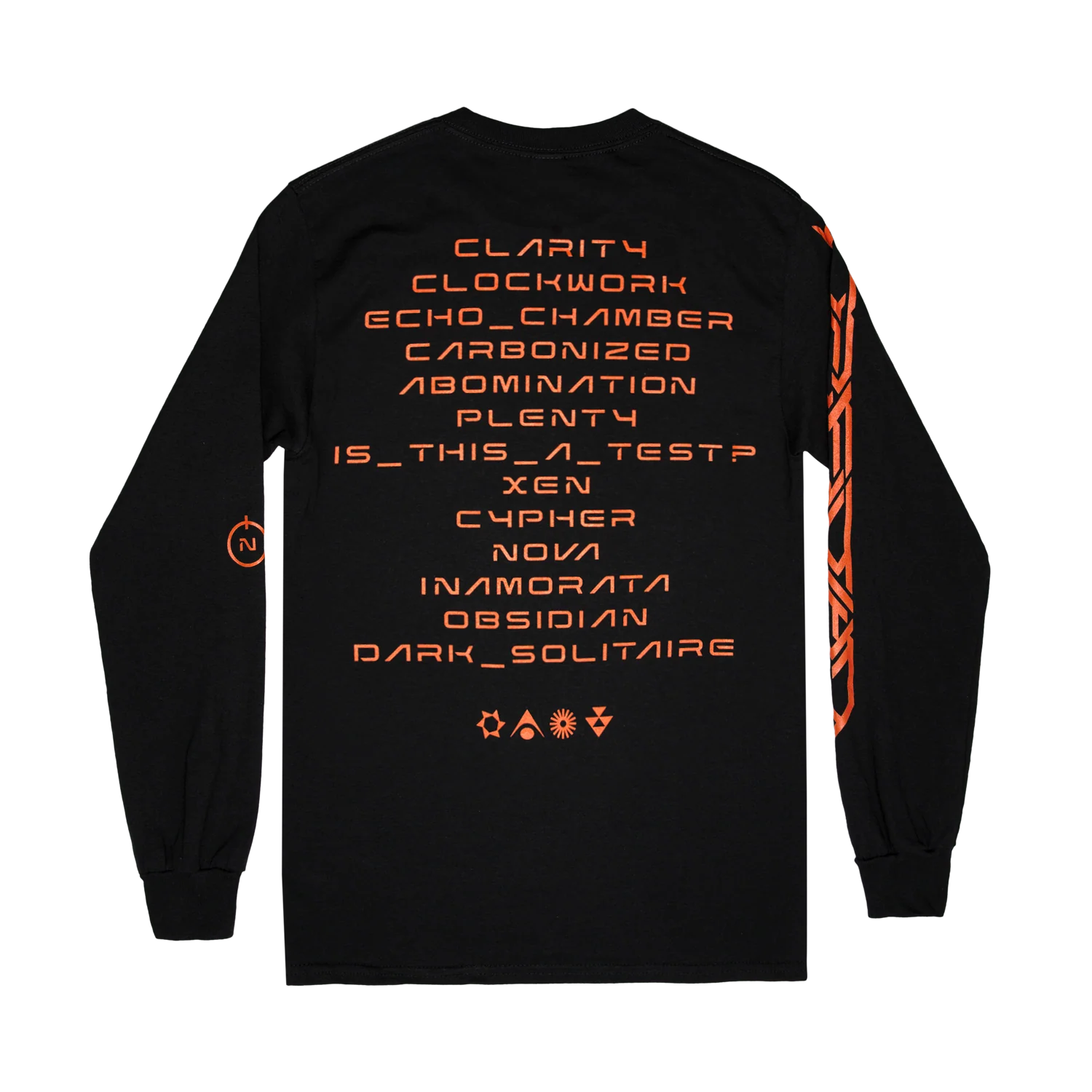 Obsidian Long Sleeve (Black)