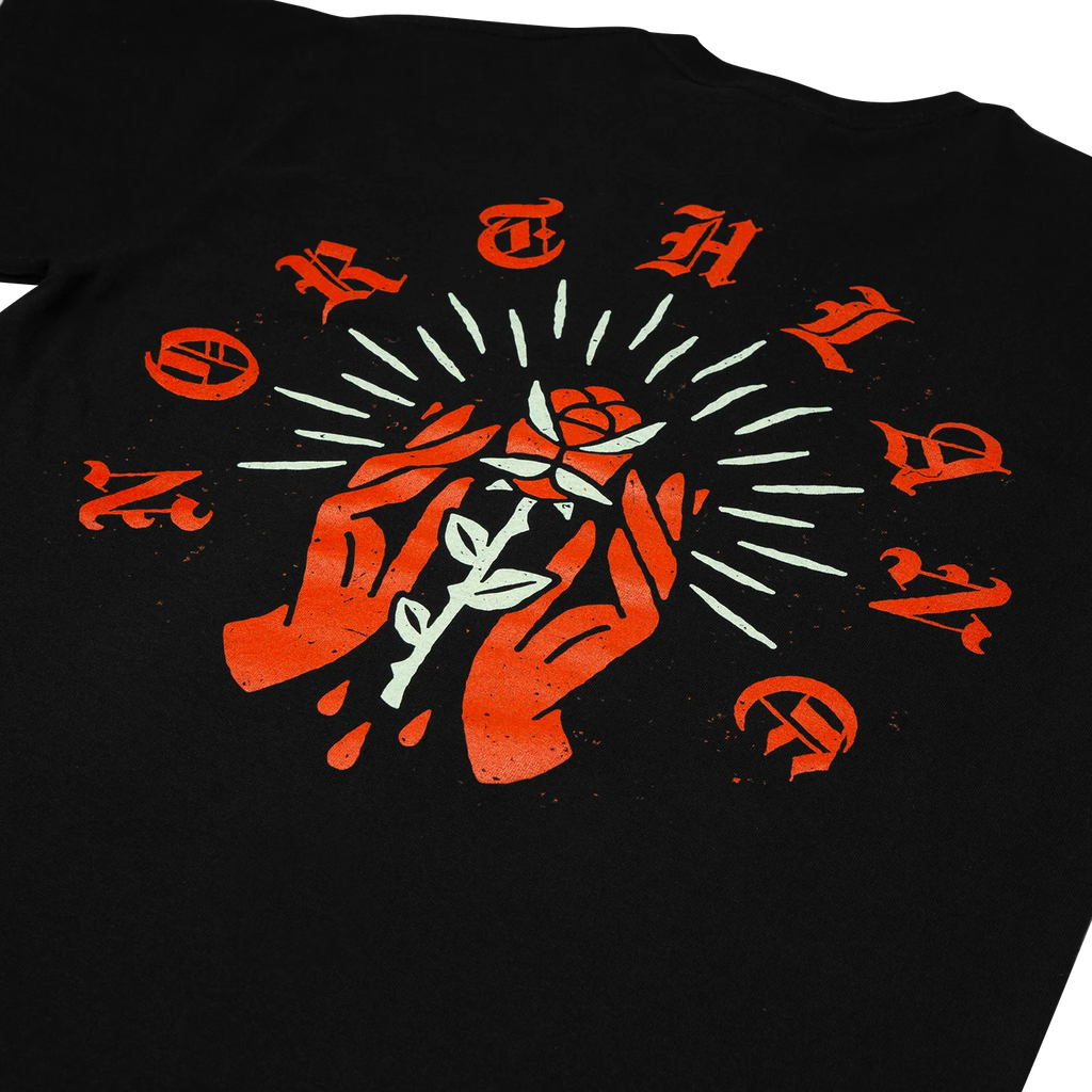 Red Enemy Tee (Black)