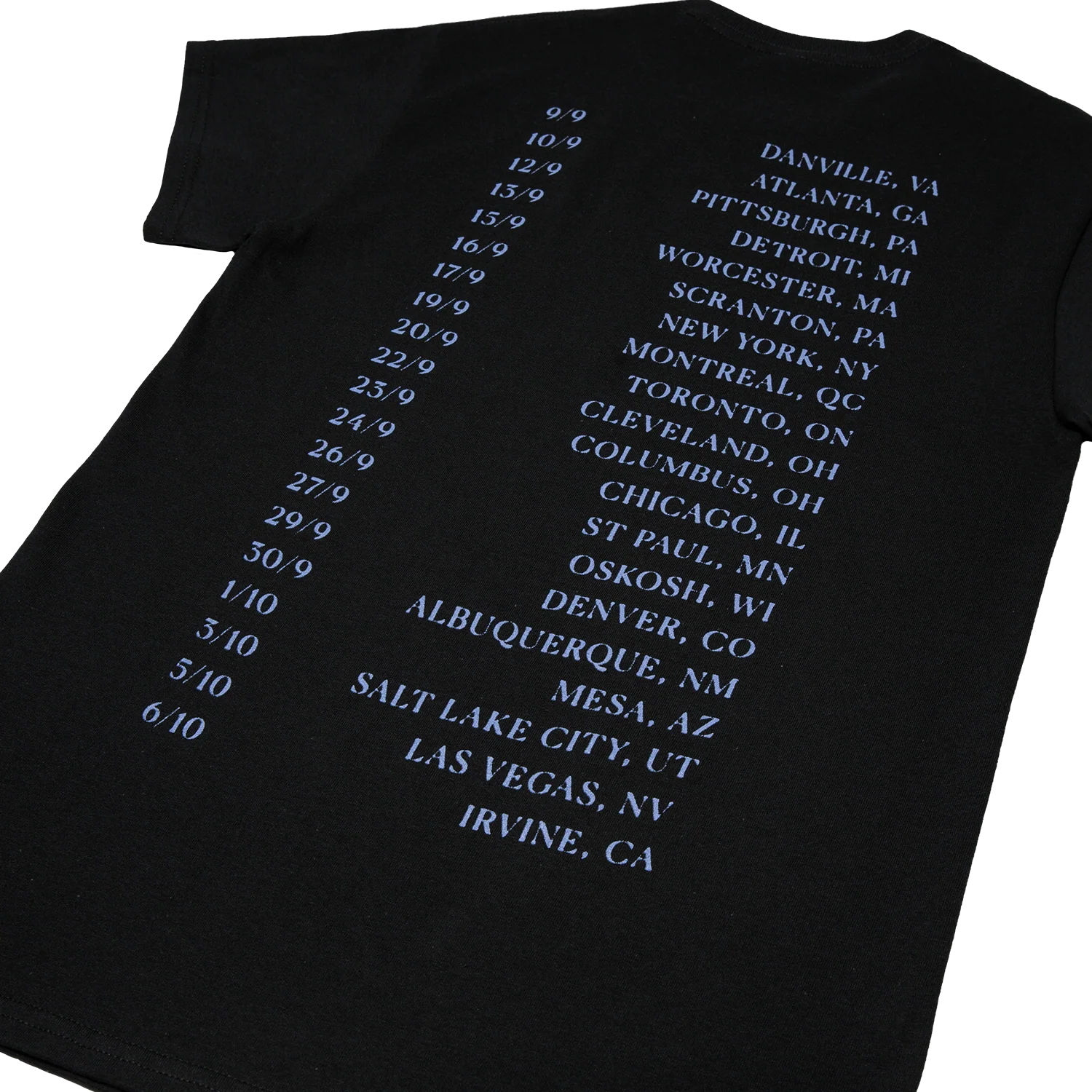 Tour Tee (Black)