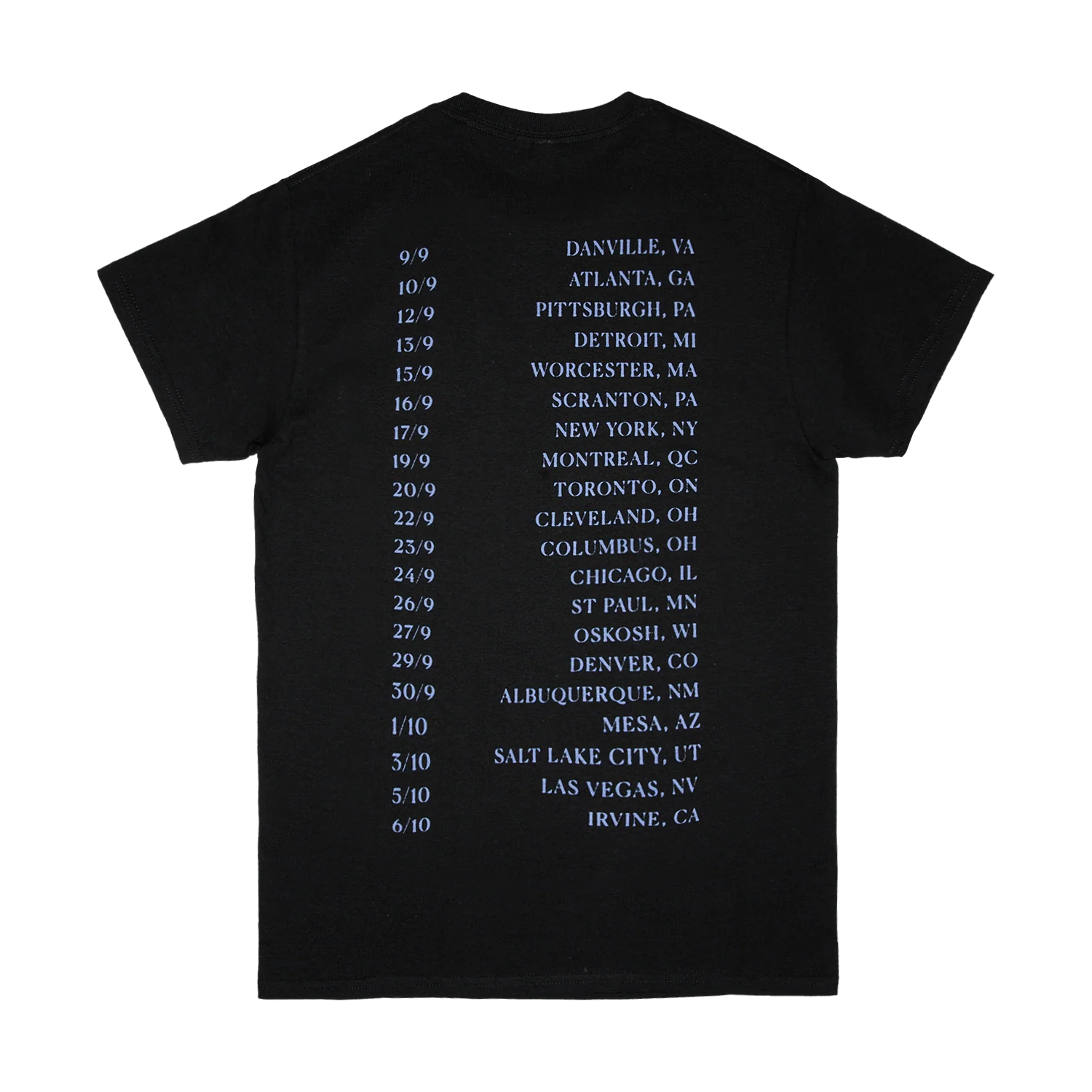 Tour Tee (Black)
