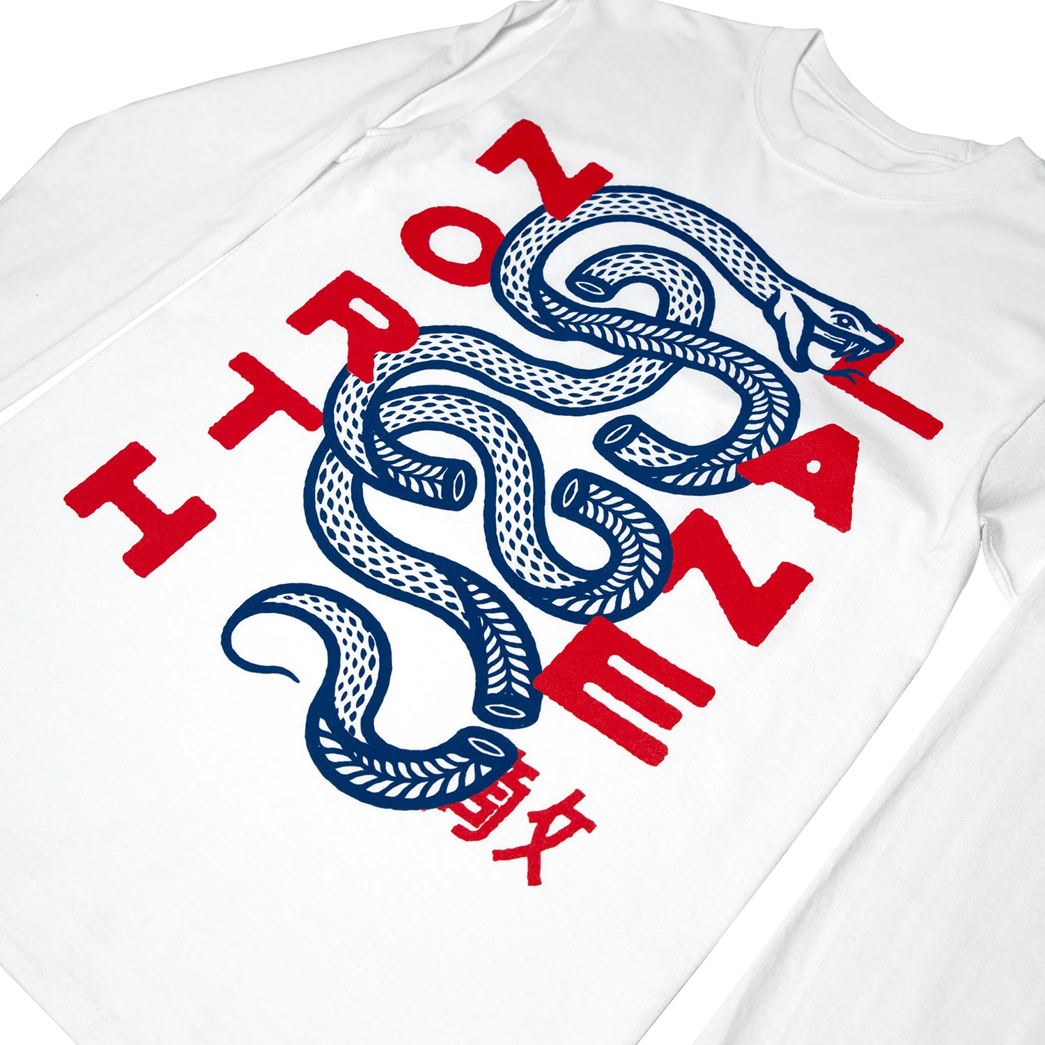 Twisted Snake Long Sleeve (White)