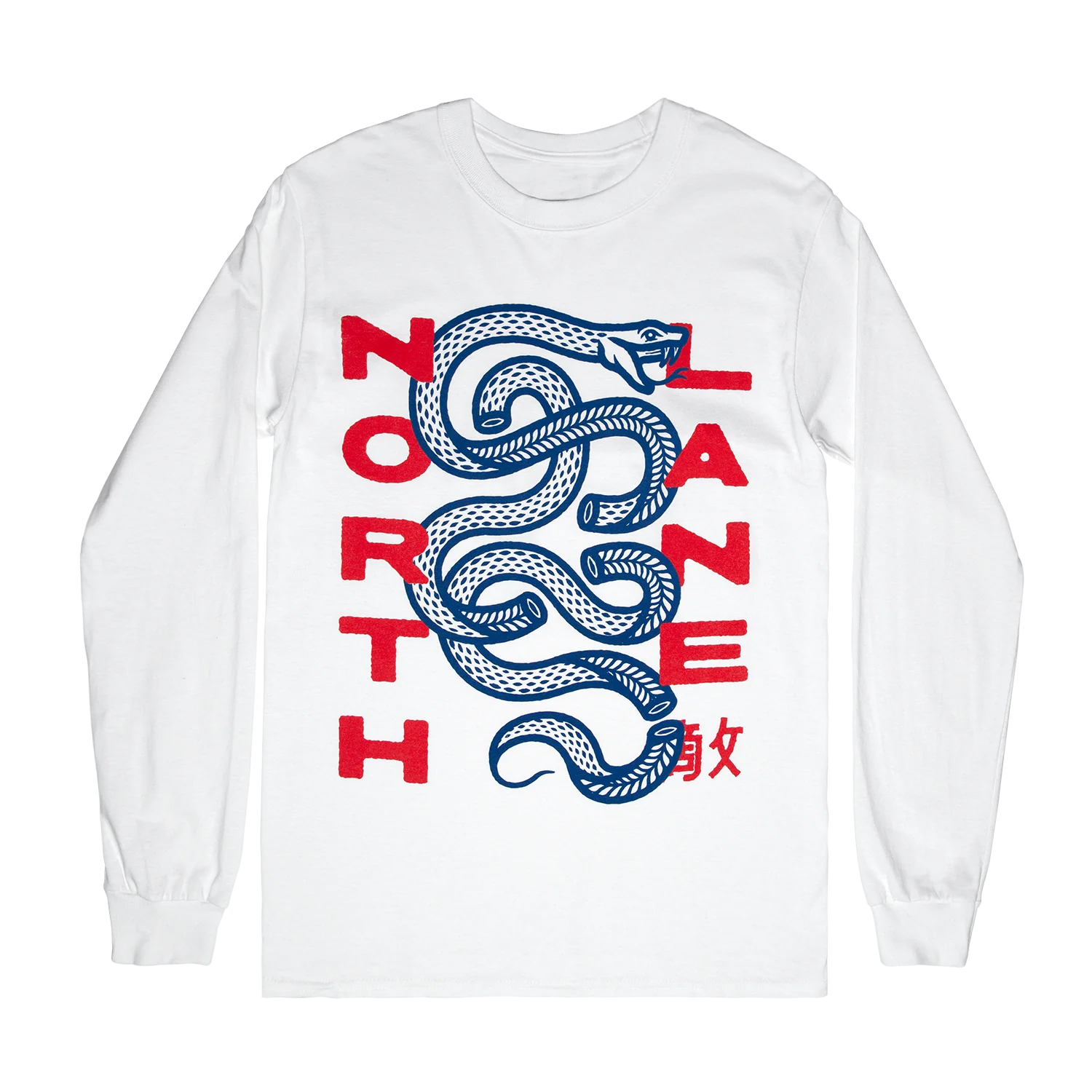 Twisted Snake Long Sleeve (White)