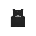 Embroidered Crop Tank Top