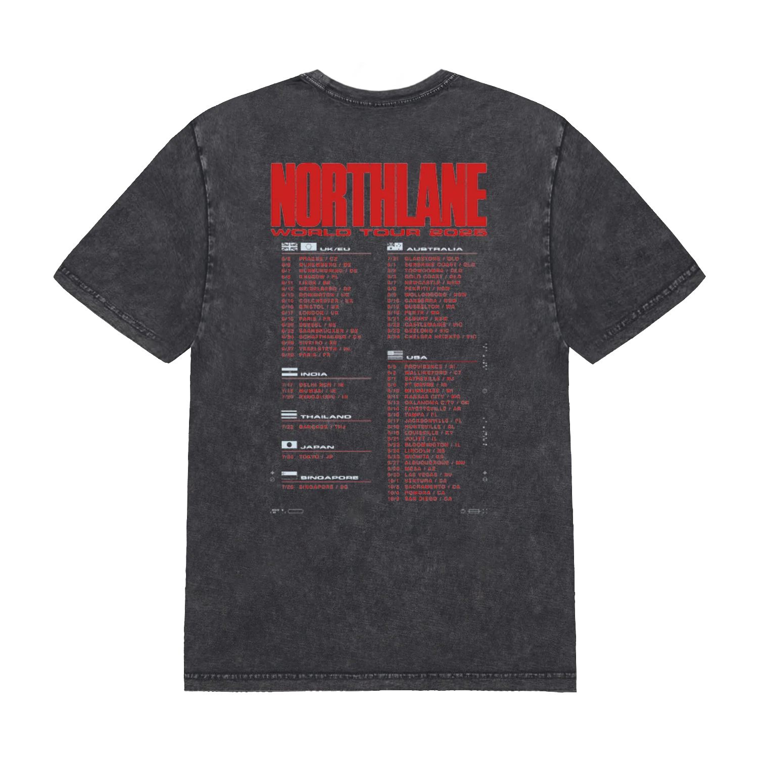 2025 World Tour Tee